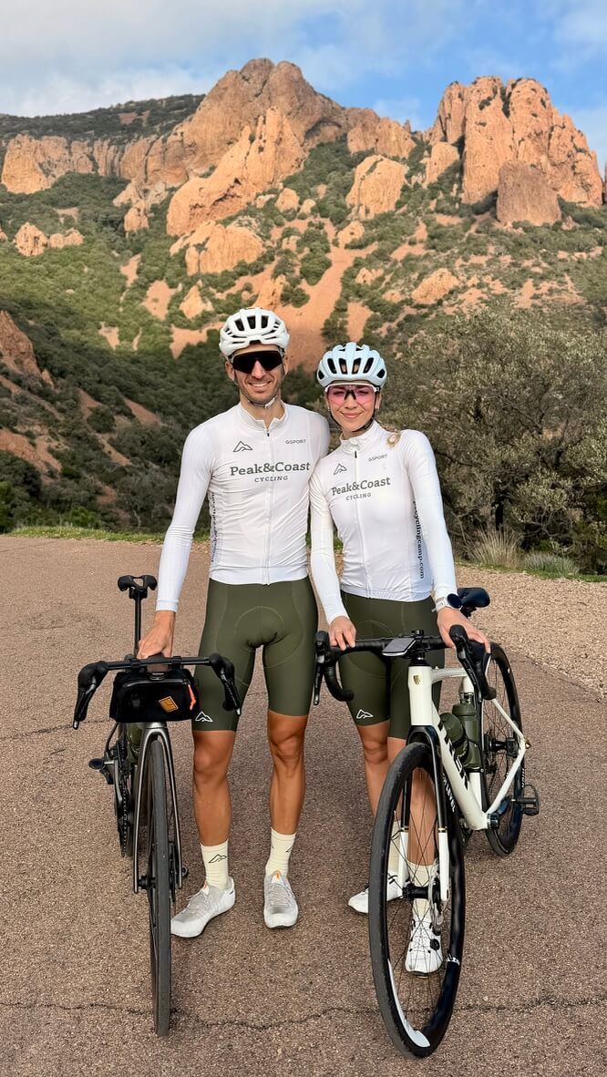 Charles and Irina Krupovich on mountain roads